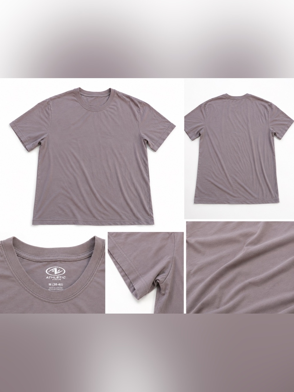 Classic Crew Neck T-Shirt in Dusty Taupe